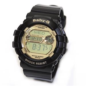 CASIO（カシオ） 「Baby-G 海外モデル」 BGD-141-1 ブラック・ゴールド BGD141-1