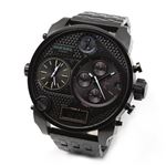DIESEL（ディーゼル） 迫力サイズのモテ系デカ・クロノグラフ・ウオッチ 4タイム表示 DZ7266