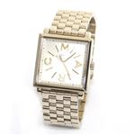 MARC BY MARC JACOBS（マークバイマークジェイコブス） ドレッシーなスクエアフェイスのレディス・ブレスウオッチ MBM3259