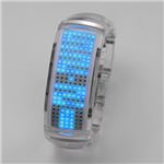 MARC BY MARC JACOBS（マークバイマークジェイコブス） POPなクリアバングルのLED液晶ウオッチ MBM8010