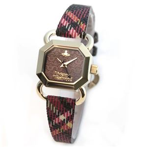 Vivienne Westwood（ヴィヴィアンウエストウッド） ヴィヴィアンチェックのストラップがキュート お薦め女子ウオッチ VV085BKBR