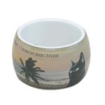 MARC BY MARC JACOBS（マークバイマークジェイコブス） Rue on the Beach Bangle ブラックキャット（黒猫） フォトグラフィックプリント バングル ≪2014SS≫ M0002720-974 81256 Multi