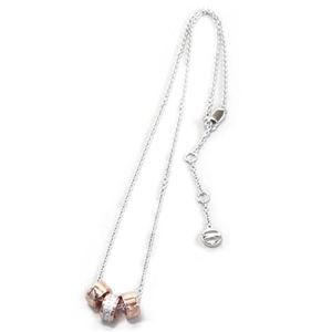 EMPORIO ARMANI（エンポリオアルマーニ） レディスアクセサリー ネックレス ローズゴールド×シルバー EG3045040