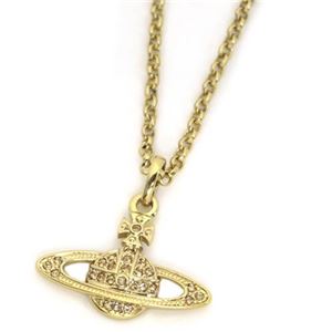 Vivienne Westwood（ヴィヴィアンウエストウッド） ミニバス レリーフ ペンダント・ネックレス ゴールド 0017-14-62
