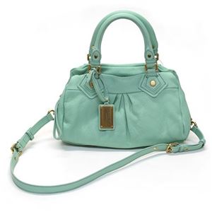 MARC BY MARC JACOBS（マークバイマークジェイコブス） Classic Q Baby Groovee ショルダーストラップ付 2WAY ミニボストンバッグ ミンティ ≪2014SS≫ M0001412B 81758 MINTY
