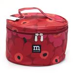 marimekko（マリメッコ） KINTO MINI UNIKKO ミニウニッコ柄 コスメティックポーチ バニティバッグ 40544 301 red／dark red