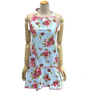 Jessie Steele（ジェシースティール） セレブ愛用♪オシャレでキュートなファッションエプロン ≪2014SS≫ Pink Magnolias ピンクマグノリアス フラワープリント 107-JS-250