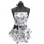 Jessie Steele（ジェシースティール） セレブ愛用♪オシャレでキュートなファッションエプロン・キッズ用 ≪2014SS≫ Cafe Toile カフェトワレ 211-JS-18