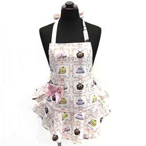 Jessie Steele（ジェシースティール） セレブ愛用♪オシャレでキュートなファッションエプロン・キッズ用 ≪2014SS≫ French Pastries フレンチパティスリー 211-JS-242