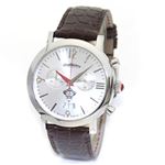 OROBIANCO（オロビアンコ） 人気ブランド発スタイリッシュなクロノグラフ ATTESO SW14-BROWN／CROCO／SIL DIAL クロノ