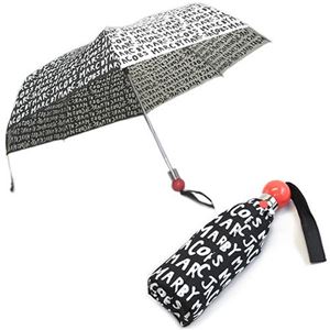 MARC BY MARC JACOBS（マークバイマークジェイコブス） Logo Umbrella マークバイ ロゴプリント 折りたたみ傘 M0003675 81959 Black White Multi