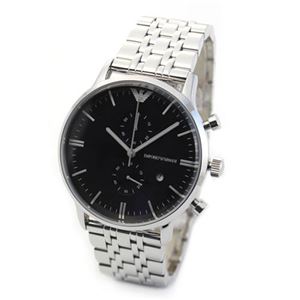 Emporio Armani（エンポリオ・アルマーニ） シンプルでスタイリッシュ。ビジネスユースもお薦めのクロノグラフ・ウオッチ AR1648