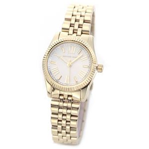 Michael Kors（マイケルコース） 洗練されたドレッシーなデザイン。見やすいインデックスのレディスブレスウオッチ MK3229