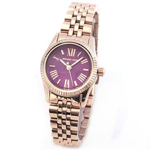 Michael Kors（マイケルコース） 洗練されたドレッシーなデザイン。見やすいインデックスのレディスブレスウオッチ MK3273
