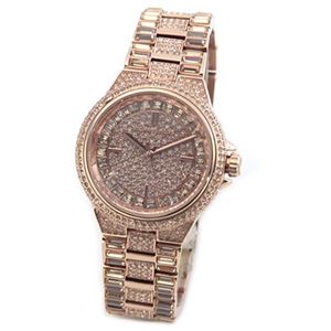 Michael Kors（マイケルコース） ラインストーンを煌びやかにまとったガーリーでグラマラスなレディスブレスウオッチ MK5948