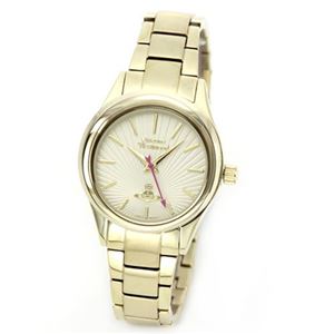 Vivienne Westwood（ヴィヴィアンウエストウッド） ダイヤルのオーブモチーフが魅力☆オールゴールドカラーのキレカワ系お薦め女子ウオッチ VV111GD