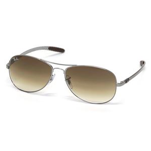 RayBan（レイバン） サングラス レイバンテック カーボンファイバーコレクション RB8301 004／51 シルバー ブラウングラデーション