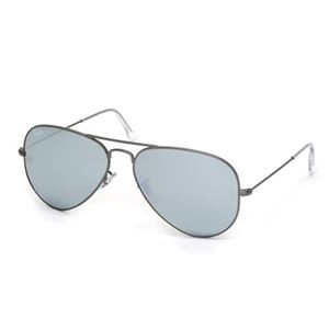 RayBan（レイバン） サングラス アビエーター RB3025 029／30 マットガンメタル シルバーミラー