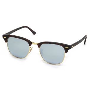 RayBan（レイバン） サングラス クラブマスター RB3016 114530 サンドハバナ クリスタルライトグリーンシルバーミラー