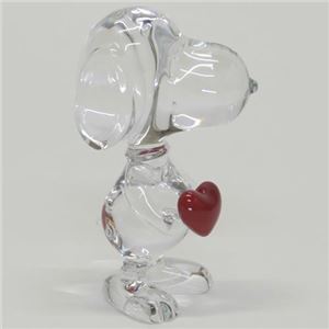 Baccarat（バカラ） CARTOON SNOOPY（ハート スヌーピー） 世界中で愛されている可愛いスヌーピー☆ハートを差し出すキュートフォルム 2613001