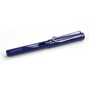 LAMY（ラミー） 超定番！気軽に使えるロングセラー。ギフトにもオススメ☆大人気「サファリ」シリーズ 万年筆 ブルー safari L14 EF （極細字）