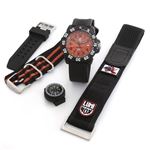 LUMINOX（ルミノックス） Scott Cassell（スコット・キャセル）スペシャル・エディション ネイビーシールズ・カラーマーク・チェンジストラップ・セット 3059.SET