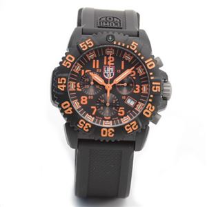 LUMINOX（ルミノックス） 3080シリーズ ネイビーシールズ カラーマーク クロノグラフ 【ミリタリー系】【ブラック系】【200m防水】 3089