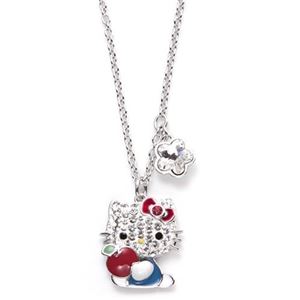 Swarovski（スワロフスキー） Hello Kitty Red Apple ハローキティ クリスタル ポインティアージュ ペンダント ネックレス 5075268