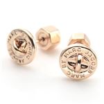 MARC BY MARC JACOBS（マークバイマークジェイコブス） Turnlock Studs ターンロック ロゴ ピアス M3PE537 715 80604 ROSE GOLD