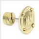 Michael Kors（マイケルコース） Logo Button Gold-Tone Earrings スタッズ ロゴ ボタン ピアス MKJ1666710 - 縮小画像2