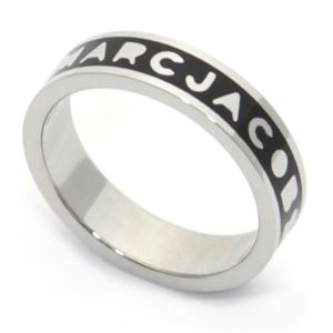 MARC BY MARC JACOBS（マークバイマークジェイコブス） Classic Marc Tiny Ring クラシックマーク ロゴ リング サイズ7 （日本サイズ13号相当） M3PE611-001 #7 80001 Black