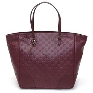 Gucci（グッチ） bree ブリー グッチシマ／マクログッチシマ インターロッキングGチャーム付 トートバッグ レッド ≪2013AW≫ 323671 AOOJG 6134