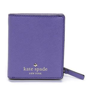 KATE SPADE（ケイトスペード） CEDAR STREET Small Stacy 二つ折りミニ財布 （札・小銭・定期・カード入れ付） サフィアーノレザー ≪2015SS≫ PWRU3906 594 Mountbatten