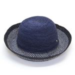 Helen Kaminski（ヘレンカミンスキー） Provence 10 Block／Seabreeze ≪2015SS≫プロバンス10 夏の定番 丸めて収納可能なラフィア製ローラブルハット レディス帽子