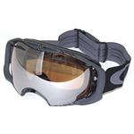 OAKLEY（オークリー） ゴーグル 59-121 AIRBRAKE Matte Carbon Black Irid + Persimmon スペアレンズ 専用ゴーグルケース付属