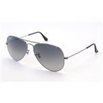 RayBan（レイバン） サングラス アビエーター RB3025 004／78 ガンメタル ブルーグレーグラディエントポラライズド 偏光レンズ