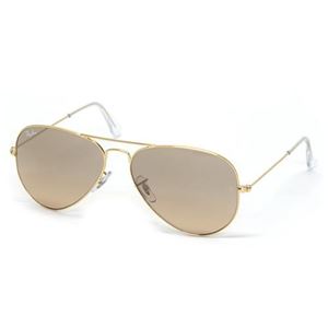 RayBan（レイバン） サングラス アビエーター RB3025 001／3E ゴールド ピンクゴールドグラデーションミラー