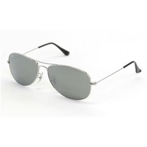 RayBan（レイバン） サングラス コクピット RB3362 3 40 シルバー グリーンミラー