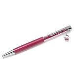 Swarovski（スワロフスキー） 160粒のクリスタルの輝き Hello Kitty Crystalline Ballpoint Pen ハローキティチャーム付 クリスタル・ボールペン Fuchsia 5064391
