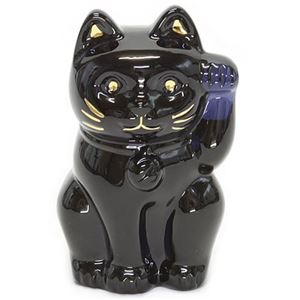 Baccarat(バカラ) LUCKY CAT 表情が可愛い 日本生まれのラッキーモチーフ 「招き猫」(ミッドナイト) 2607787 商品画像