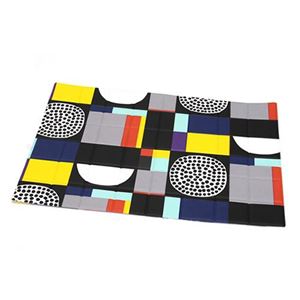 marimekko（マリメッコ） KONTTI OILCLOTH PLACEMAT コンッティ 幾何学模様 オイルクロス ランチョンマット 67030 920 black／yellow／grey／mint