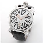 GaGa Milano（ガガミラノ） MANUALE 48MM ステンレス（マヌアーレ） 独特の洗練されたデザインが魅力 注目人気ウオッチ 5010.7