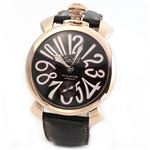 GaGa Milano（ガガミラノ） MANUALE 48MM 18K PGコーティング（マヌアーレ） 独特の洗練されたデザインが魅力 注目人気ウオッチ 5011.12S