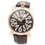 GaGa Milano（ガガミラノ） MANUALE 40MM 18K PGコーティング（マヌアーレ） 独特の洗練されたデザインが魅力 注目人気ウオッチ 5021.3