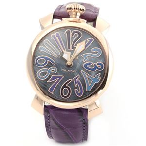 GaGa Milano（ガガミラノ） MANUALE 40MM 18K PGコーティング（マヌアーレ） 独特の洗練されたデザインが魅力 注目人気ウオッチ 5021.9