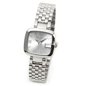 Gucci（グッチ） G-GUCCI コレクション Gのイニシャルがモチーフ。ドレッシーなレディス・ブレスウオッチ YA125517
