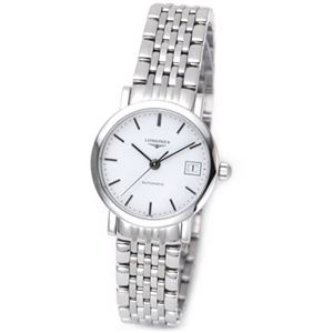 LONGINES（ロンジン） クラシカルでしなやか「エレガントコレクション」レディス・オートマチック腕時計 L4.309.4.12.6