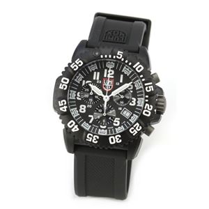 LUMINOX（ルミノックス） 3080シリーズネイビーシールズ カラーマーク クロノグラフ 【ミリタリー系】【ブラック系】【200m防水】3081