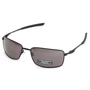 OAKLEY（オークリー） サングラス OO4075-09 SQUARE WIRE コバートマットブラック Prizm Daily Polarized （偏光レンズ） （プリズムレンズ）