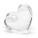 Baccarat（バカラ） ザンザンハート 可愛いくてキュート☆コロンとしたフォルムのクリアクリスタル製ハート オーナメント 2105112 Zinzin Clear Heart Small - 縮小画像1